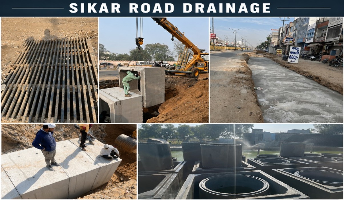 Sikar Road, Jaipur Water Drainage Project
